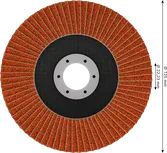 Lamelový kotouč Bosch EXPERT X782 125 mm G80 pro broušení.